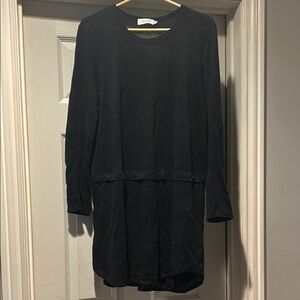 ALC Black Long Sleeve Tshirt dress
